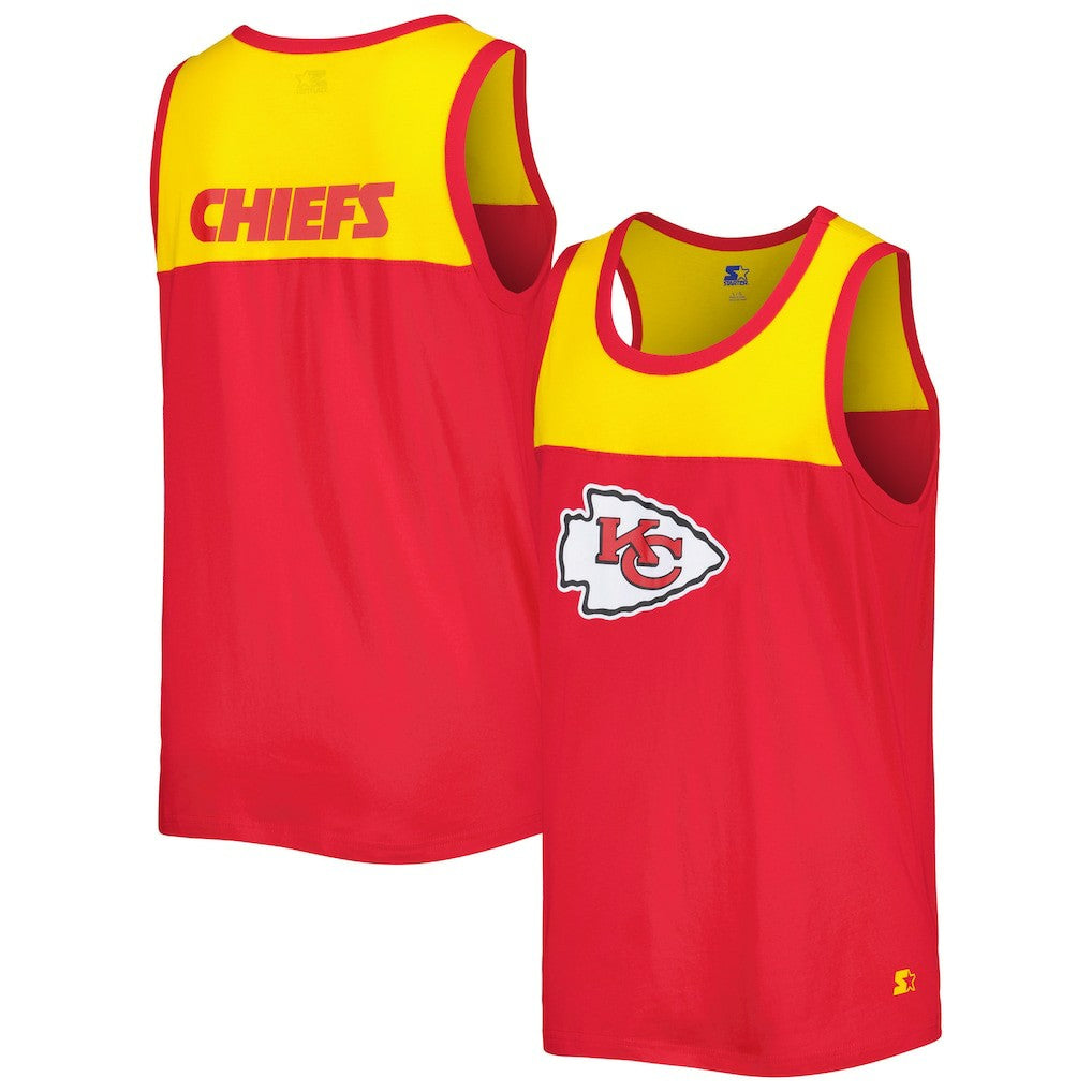 Kansas City Chiefs  Starter Logo Touchdown Fashion Tank Top
