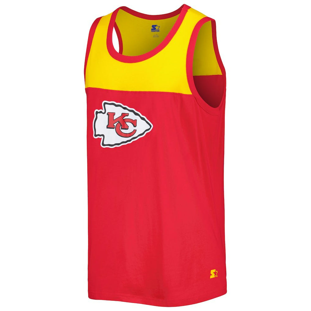 Kansas City Chiefs  Starter Logo Touchdown Fashion Tank Top