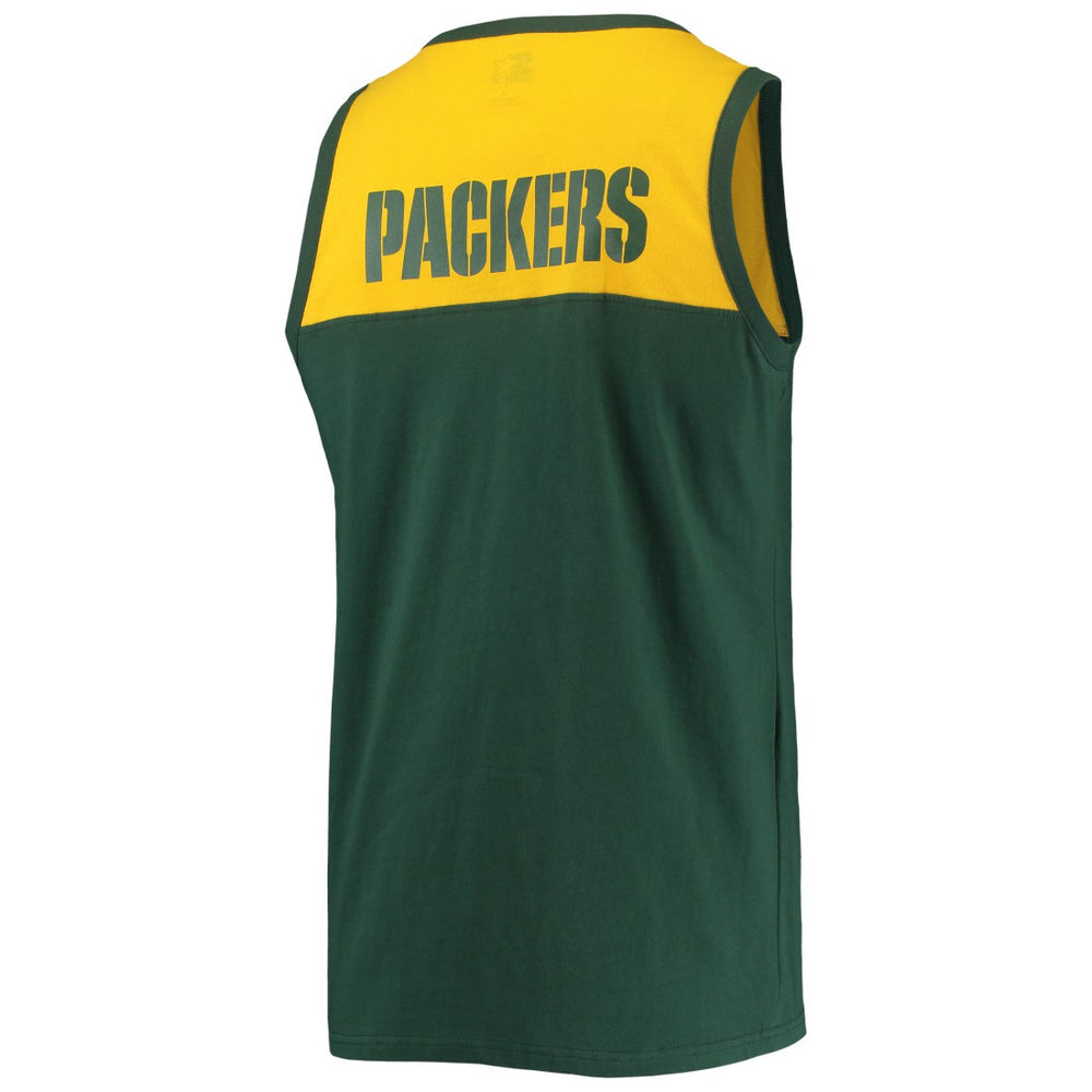 Green Bay Packers  Starter Logo Touchdown Fashion Tank Top