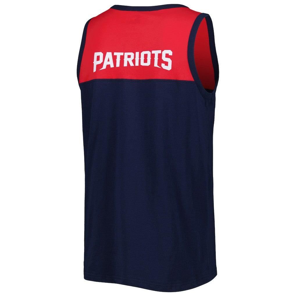 New England Patriots  Starter Logo Touchdown Fashion Tank Top