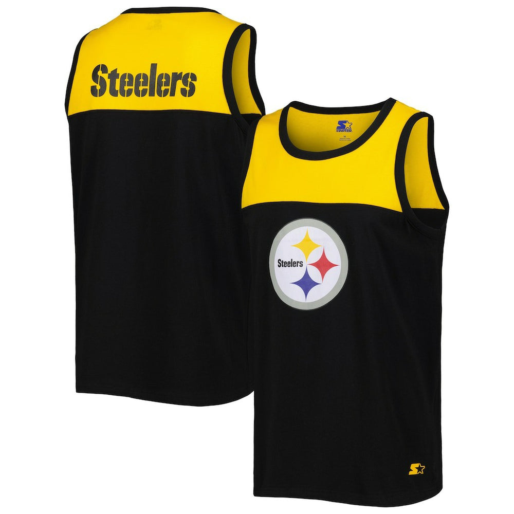 Pittsburgh Steelers  Starter Logo Touchdown Fashion Tank Top