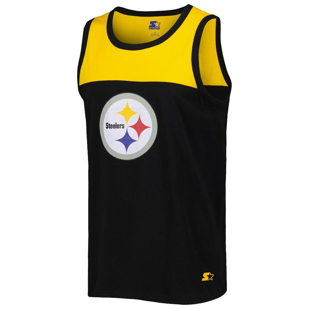 Pittsburgh Steelers  Starter Logo Touchdown Fashion Tank Top