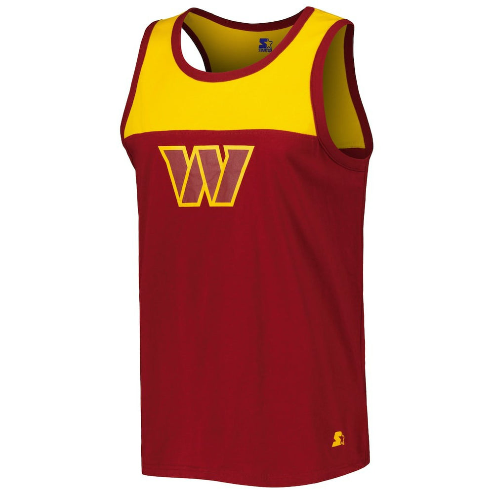 Washington Commanders  Starter Logo Touchdown Fashion Tank Top