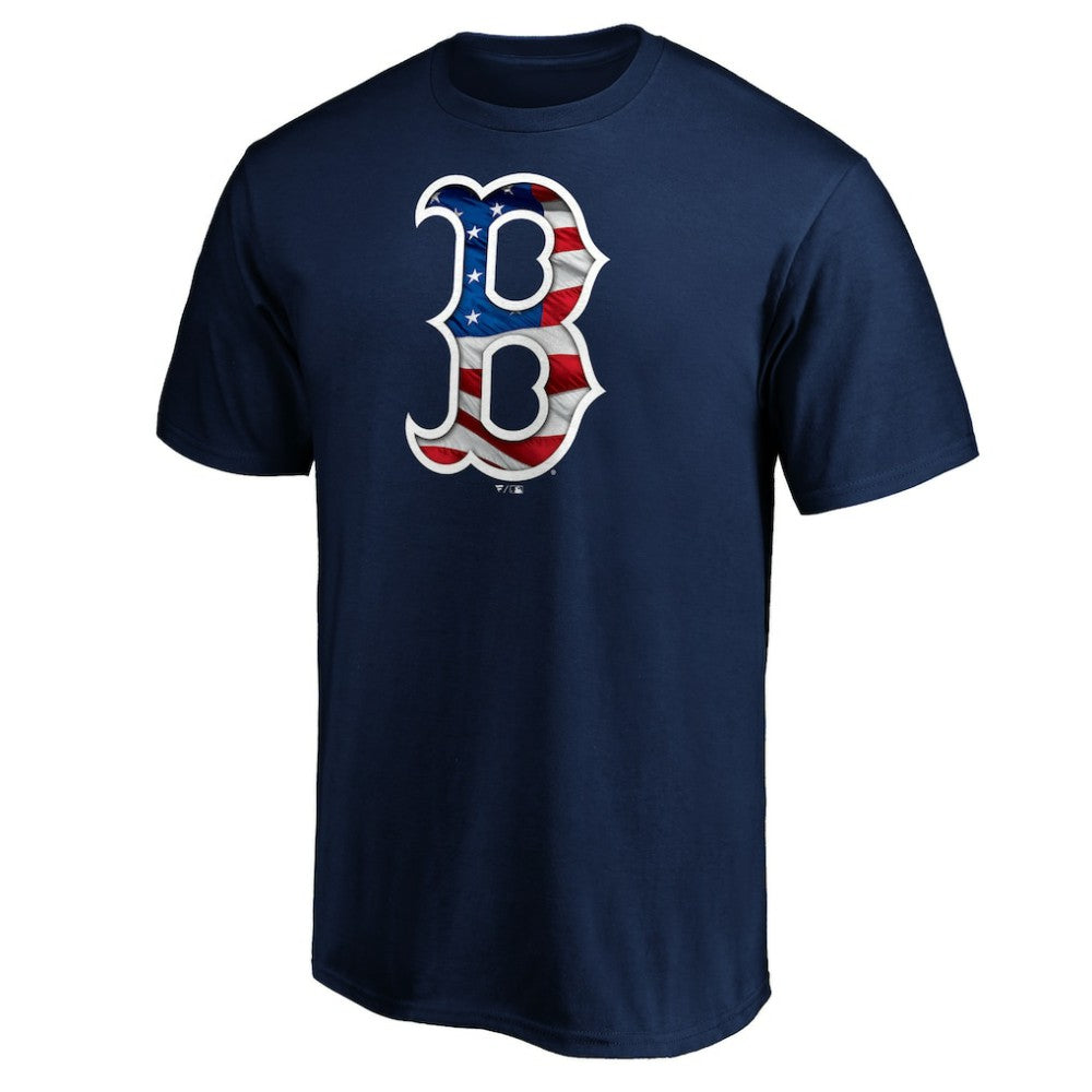 Boston Red Sox Team Banner Wave T-Shirt | MLB Discount