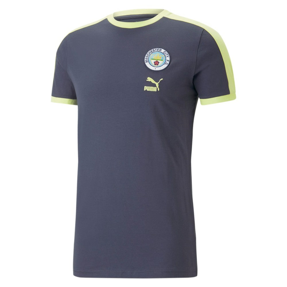 Manchester City ftblHeritage T-Shirt Navy - Puma