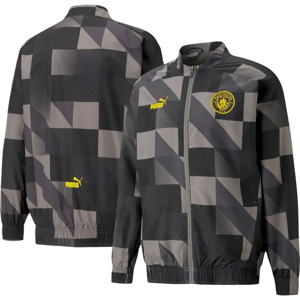 Manchester City 2022/23 Pre-Match Full-Zip Jacket Black - Puma