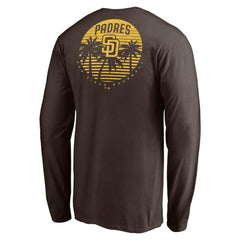 San Diego Padres Team Hometown Collection Palm Sunset Long Sleeve T-Shirt | MLB US