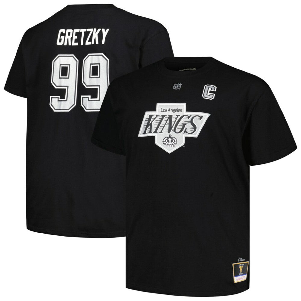 Wayne Gretzky Los Angeles Kings Mitchell & Ness Big & Tall Name & Number T-Shirt Sale