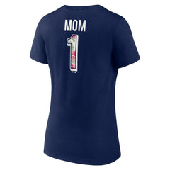 Boston Red Sox Women's Team Logo Mother's Day V-Neck T-Shirt | MLB Online