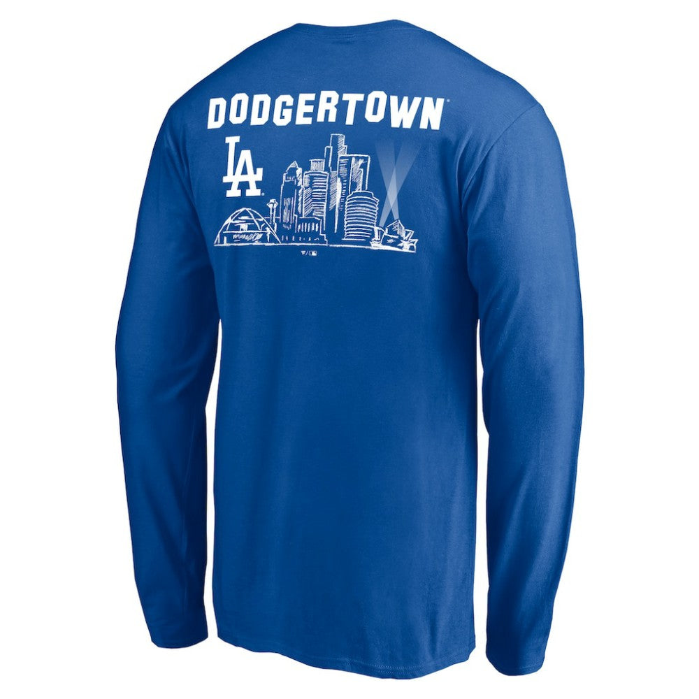 Los Angeles Dodgers Team Hometown Collection Tinsletown Long Sleeve T-Shirt | MLB For sale