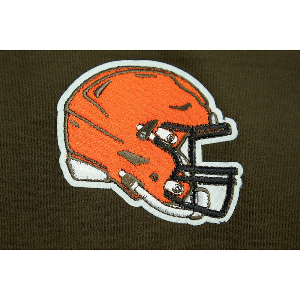 Cleveland Browns  Pro Standard Women's Ombre Wordmark Classic Cropped Tank Top