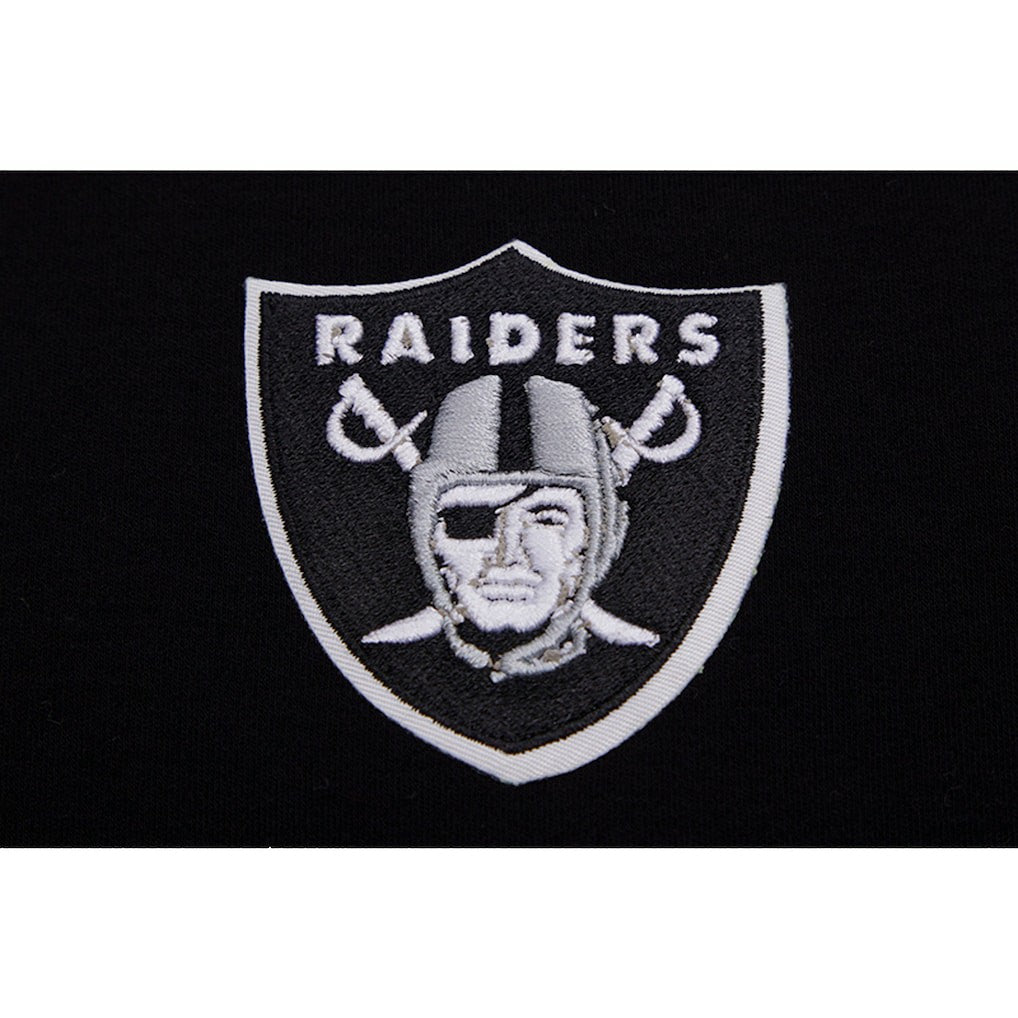 Las Vegas Raiders  Pro Standard Women's Ombre Wordmark Classic Cropped Tank Top
