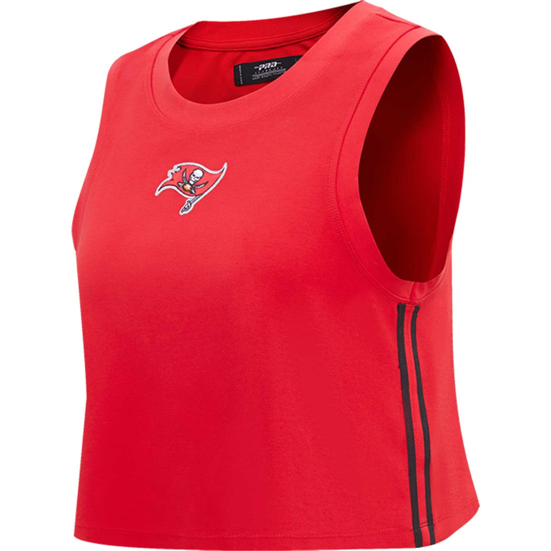 Tampa Bay Buccaneers  Pro Standard Women's Ombre Wordmark Classic Cropped Tank Top