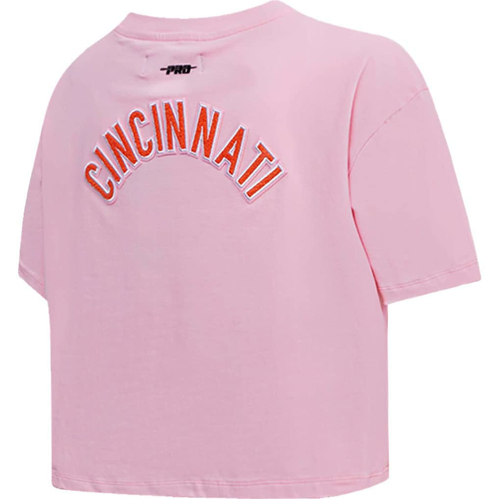 Cincinnati Bengals  Pro Standard Women's Cropped Boxy T-Shirt