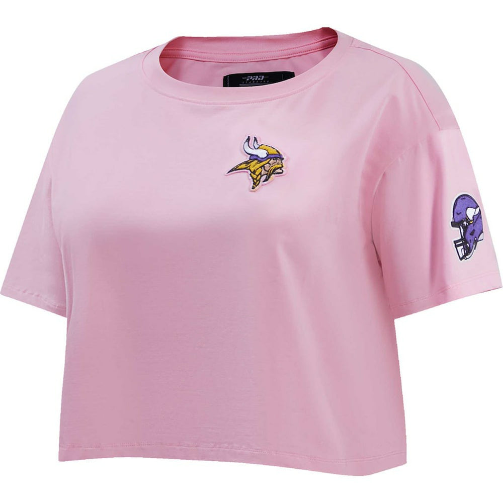 Minnesota Vikings  Pro Standard Women's Cropped Boxy T-Shirt