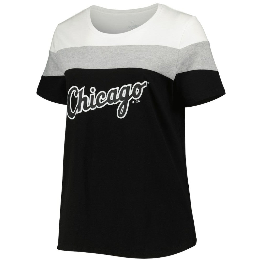 Chicago White Sox Women's Plus Size Colorblock T-Shirt | MLB For sale