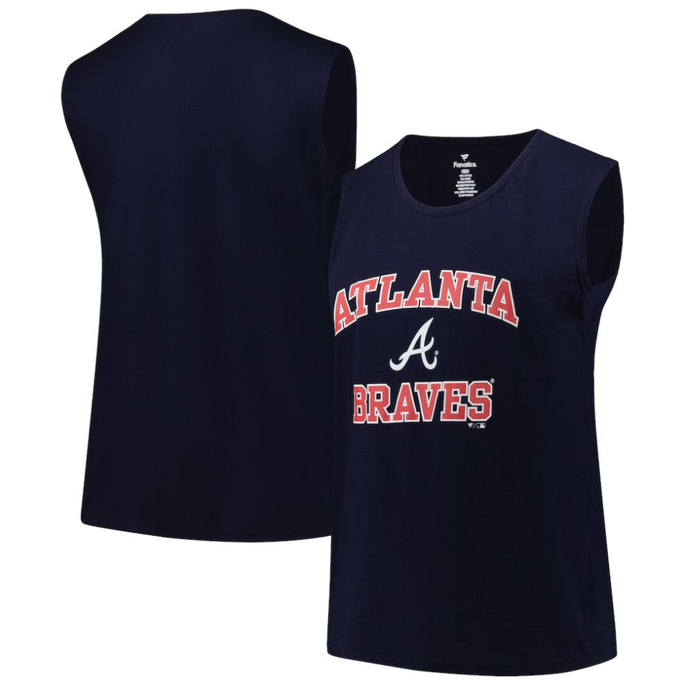 Atlanta Braves Profile Women's Plus Size Tank Top | MLB US
