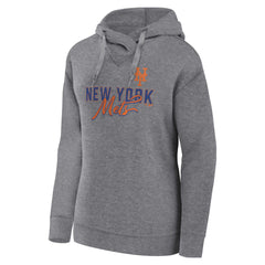 Profile New York Mets Women's Plus Size Pullover Hoodie | MLB Sale