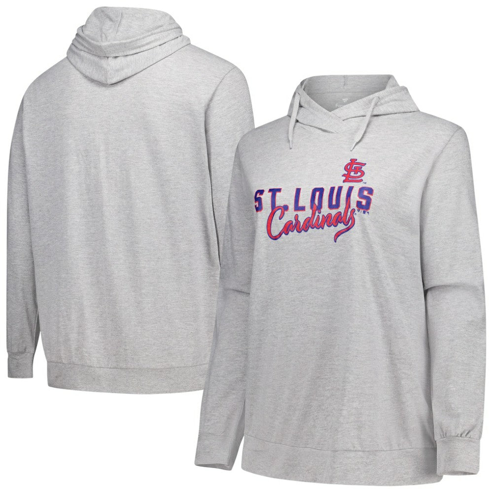 Profile St. Louis Cardinals Women's Plus Size Pullover Hoodie | MLB New
