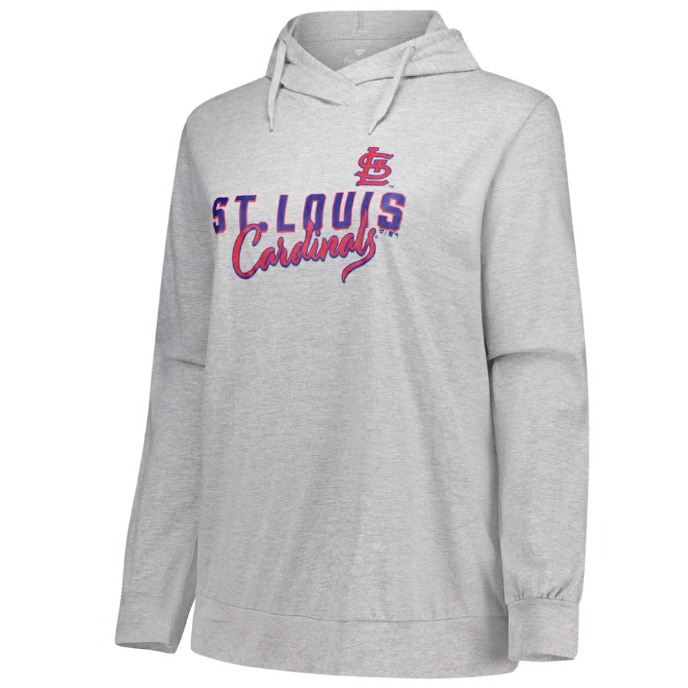 Profile St. Louis Cardinals Women's Plus Size Pullover Hoodie | MLB New
