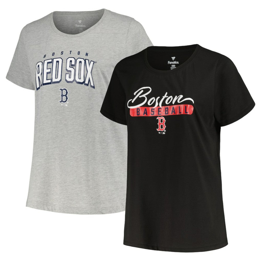 Boston Red Sox Profile Women's Plus Size T-Shirt Combo Pack | MLB Outlet