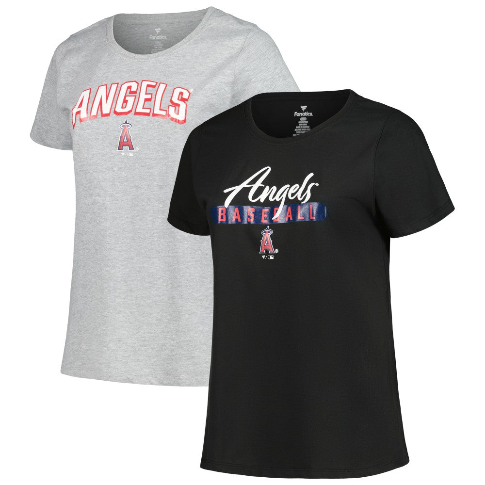 Los Angeles Angels Profile Women's Plus Size T-Shirt Combo Pack | MLB Sale