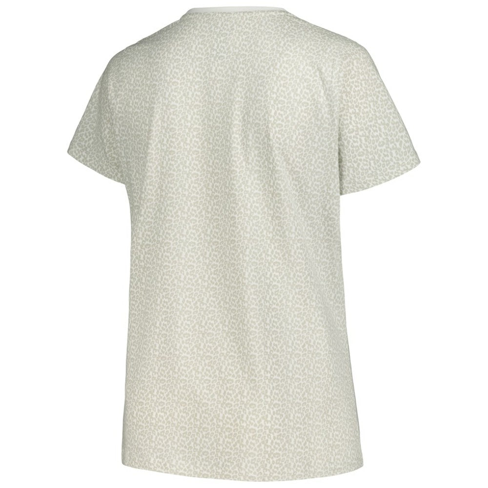 St. Louis Cardinals Profile Women's Plus Size Leopard T-Shirt | MLB New