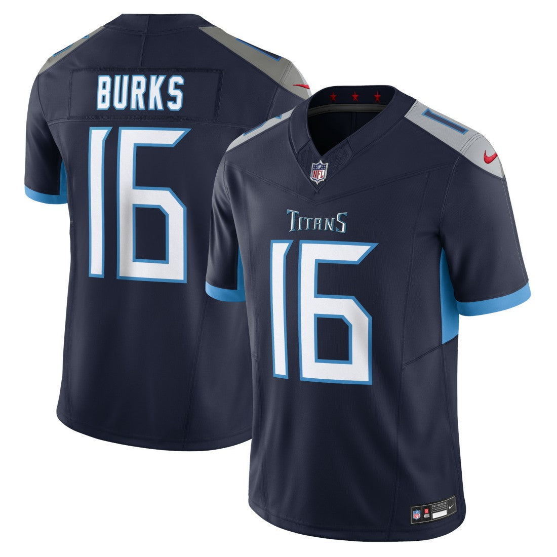 Tennessee Titans Nike Treylon Burks  Vapor F.U.S.E. Limited Jersey