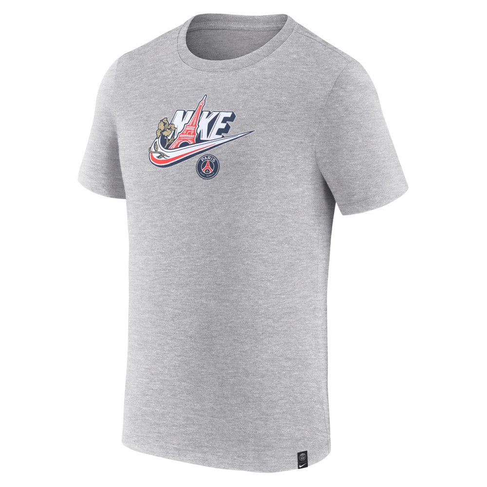 Paris Saint-Germain Futura T-Shirt Heather Gray - Nike