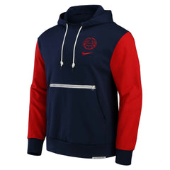 Paris Saint-Germain Standard Issue Pullover Hoodie Navy - Nike