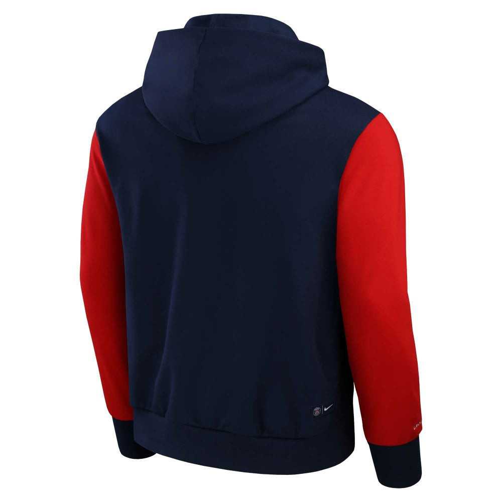 Paris Saint-Germain Standard Issue Pullover Hoodie Navy - Nike
