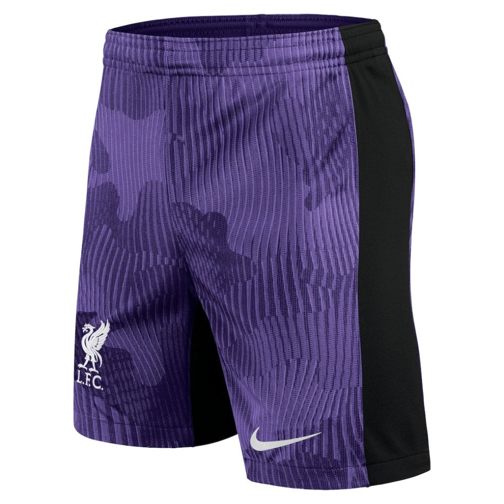 Liverpool Youth 2023/24 Third Stadium Performance Shorts Purple - Nike