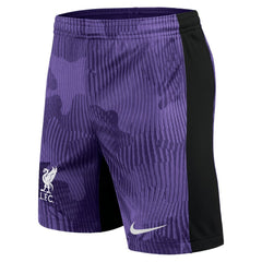 Liverpool Youth 2023/24 Third Stadium Performance Shorts Purple - Nike