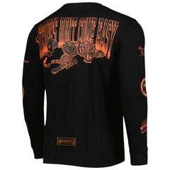 Cincinnati Bengals  x BlaCkOWned Unisex Stripes Don't Come Easy Long Sleeve T-Shirt