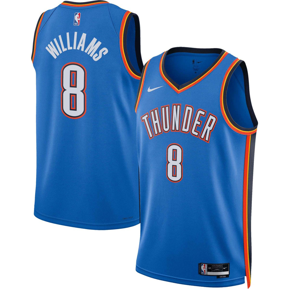 Jalen Williams Oklahoma City Thunder Unisex Swingman Jersey On Sale