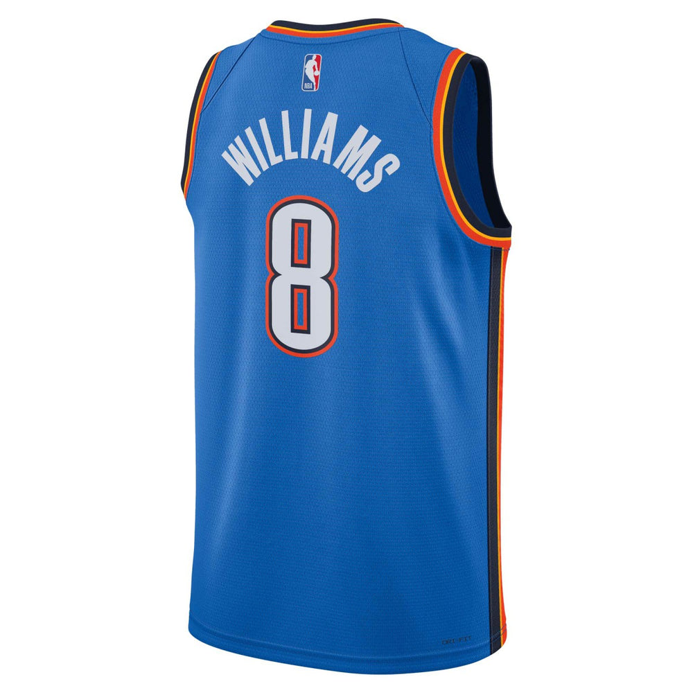 Jalen Williams Oklahoma City Thunder Unisex Swingman Jersey On Sale