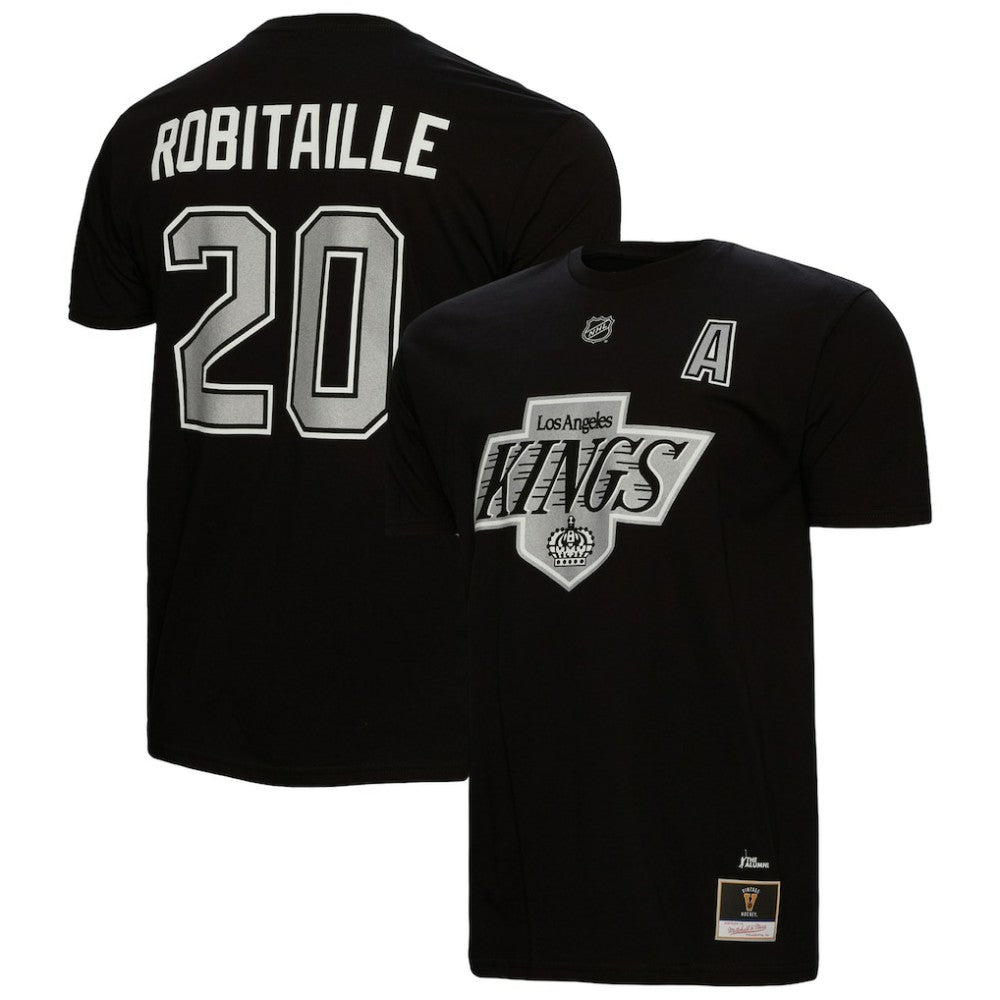 Luc Robitaille Los Angeles Kings Mitchell & Ness Name & Number T-Shirt For Sale