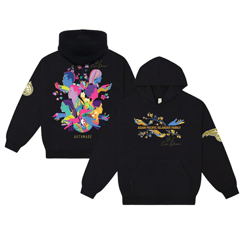 Orlando Magic AUTHMADE x NBA Unisex AAPI Dreamers Pullover Hoodie New