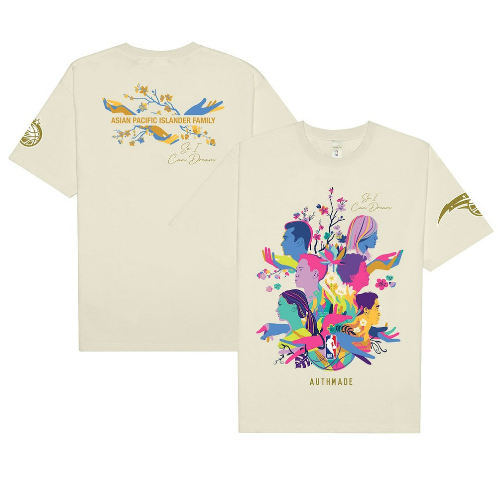 Orlando Magic AUTHMADE x NBA Unisex AAPI Dreamers T-Shirt New