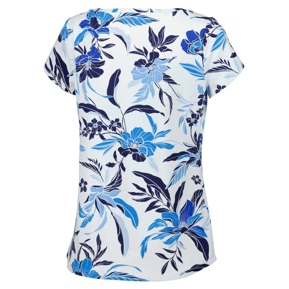 Boston Red Sox Tommy Bahama Women's Aubrey Romantic Blooms IslandZone T-Shirt | MLB New