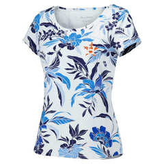 Houston Astros Tommy Bahama Women's Aubrey Romantic Blooms IslandZone T-Shirt | MLB For sale
