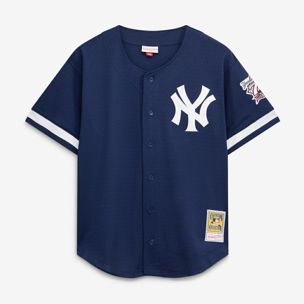 Mariano Rivera New York Yankees Mitchell & Ness Cooperstown Collection Mesh Batting Practice Button-Up Jersey | MLB Discount