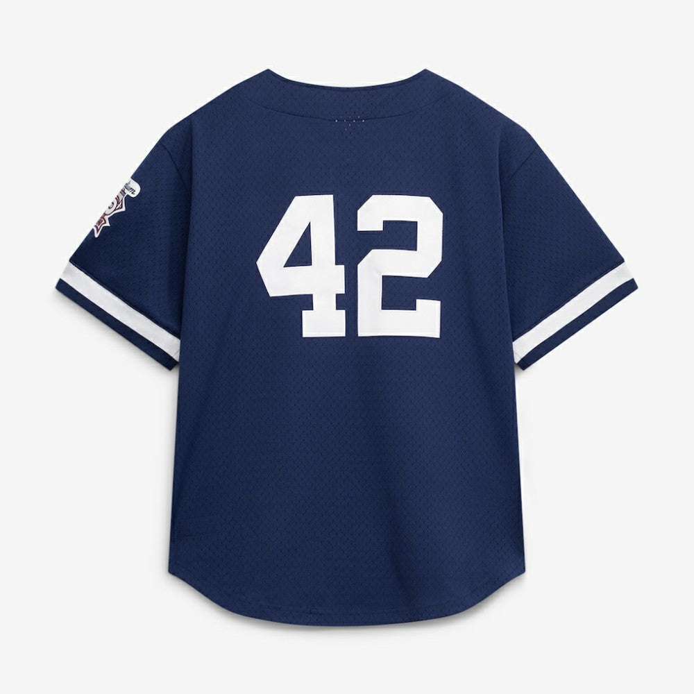 Mariano Rivera New York Yankees Mitchell & Ness Cooperstown Collection Mesh Batting Practice Button-Up Jersey | MLB Discount