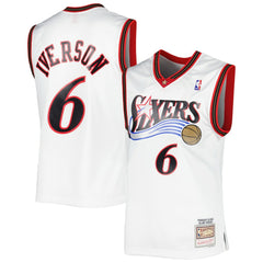 Allen Iverson Philadelphia 76ers 2002/03 Hardwood Classics Swingman Jersey Online