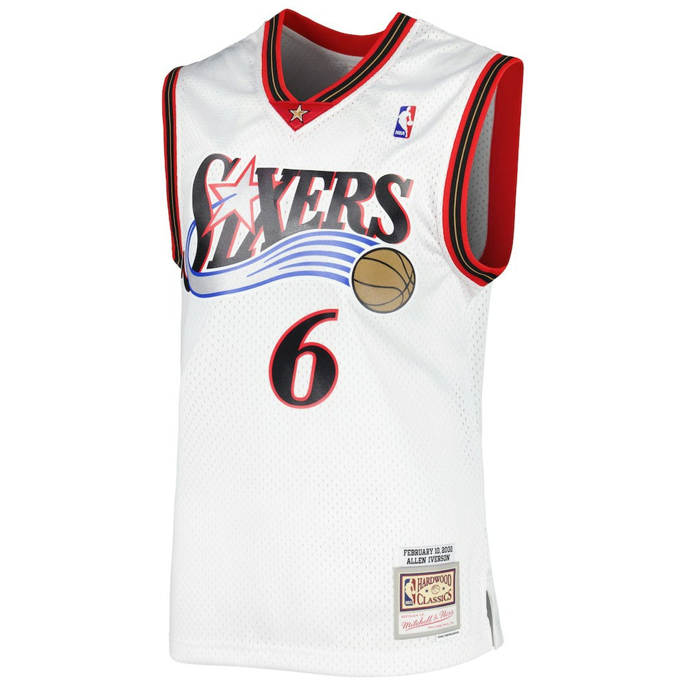 Allen Iverson Philadelphia 76ers 2002/03 Hardwood Classics Swingman Jersey Online