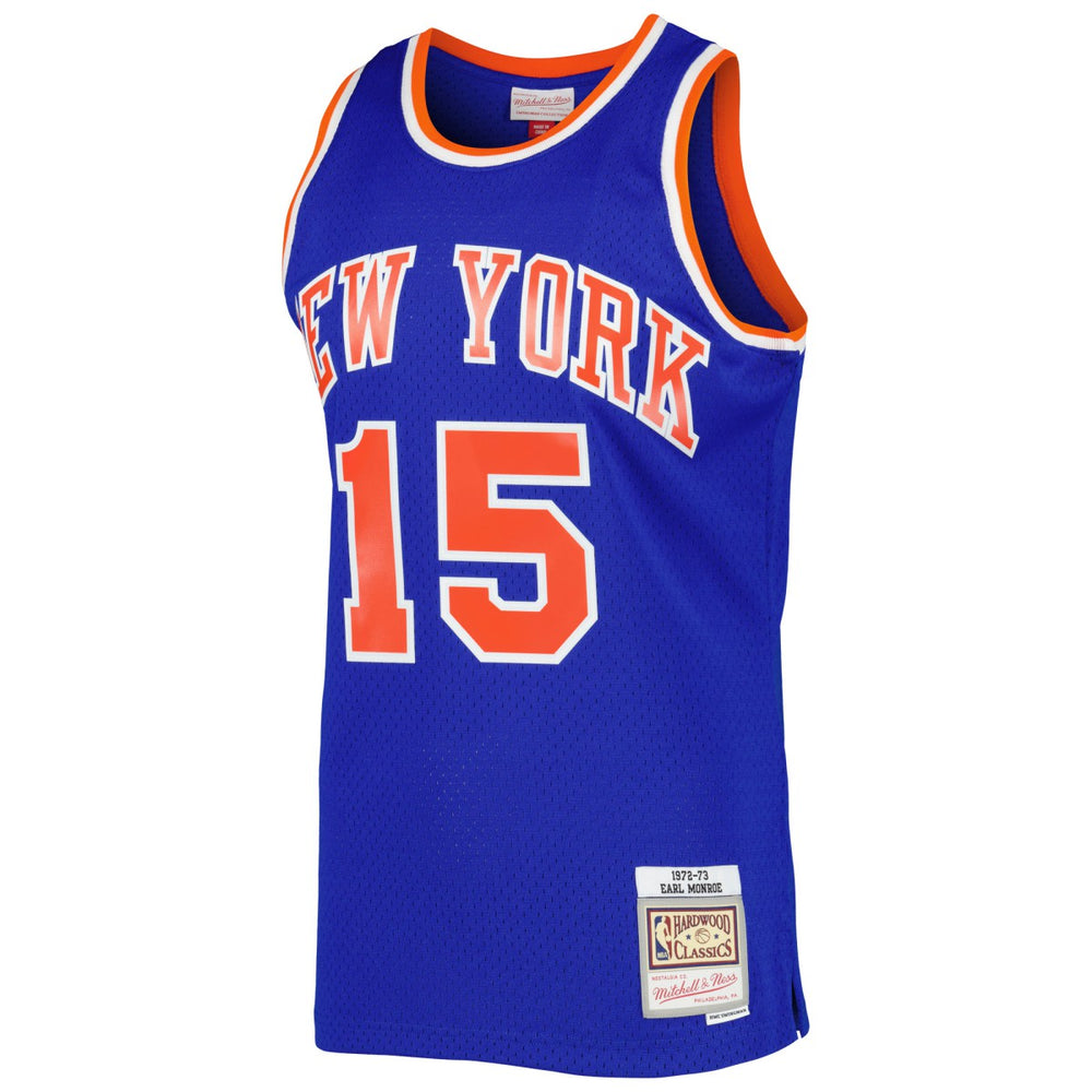 Earl Monroe New York Knicks 1972/73 Hardwood Classics Swingman Jersey Online
