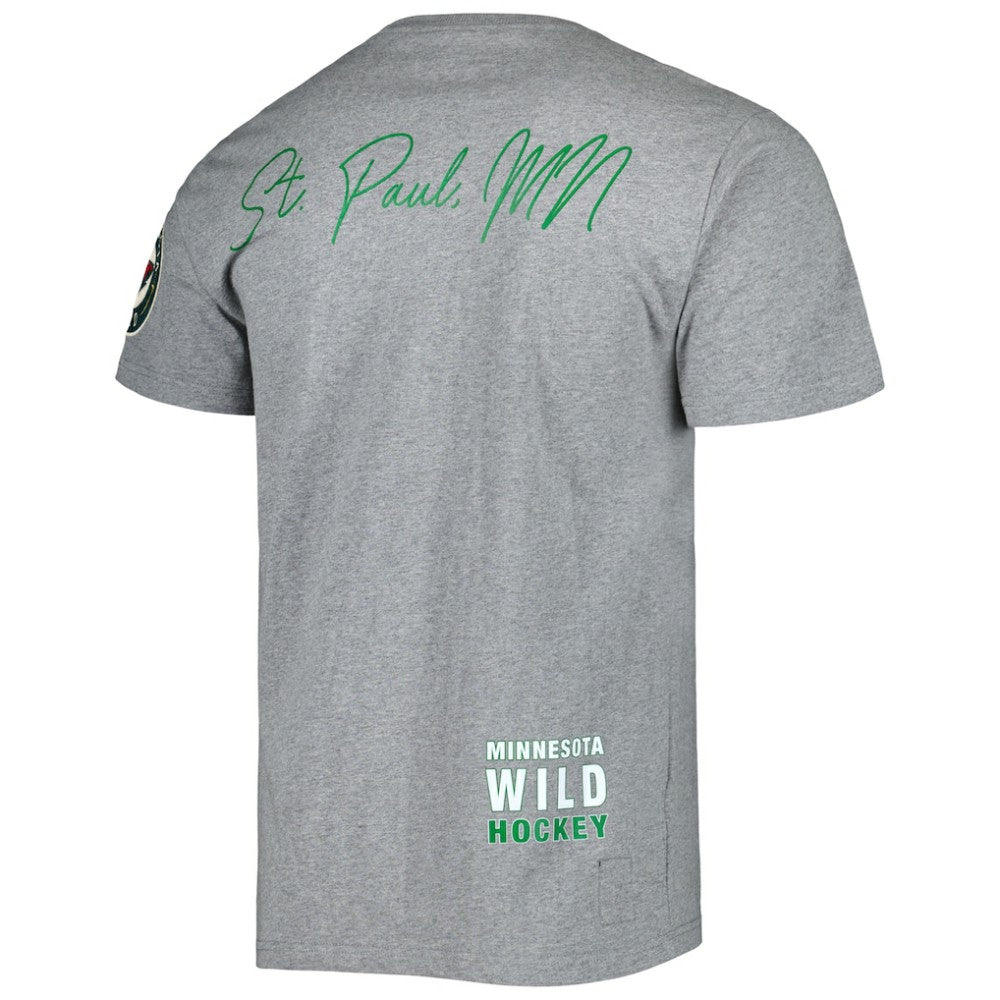Minnesota Wild Mitchell & Ness City Collection T-Shirt Online