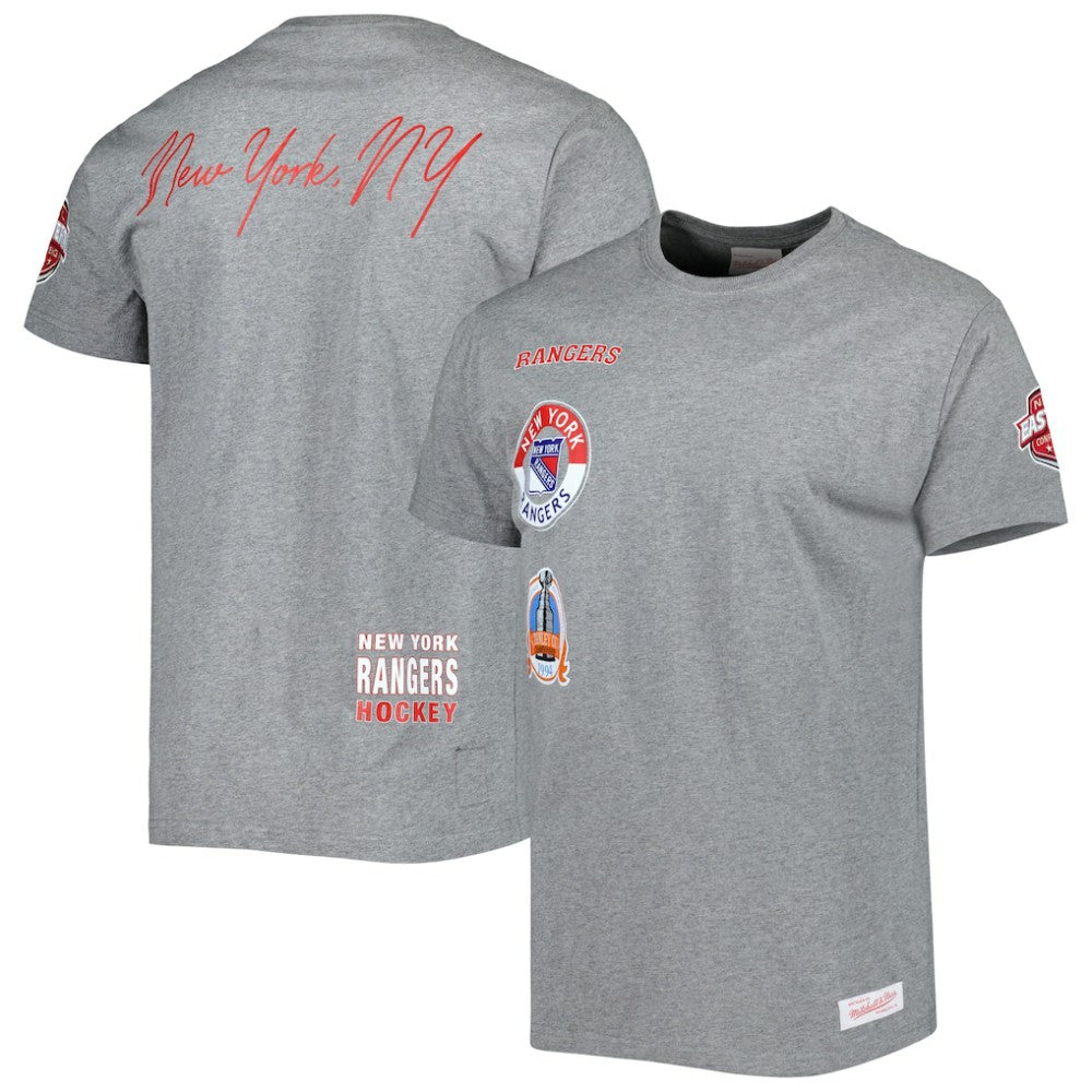 New York Rangers Mitchell & Ness City Collection T-Shirt Online