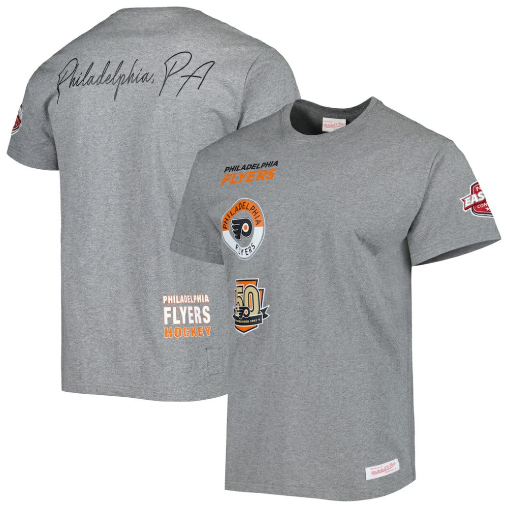 Philadelphia Flyers Mitchell & Ness City Collection T-Shirt On Sale