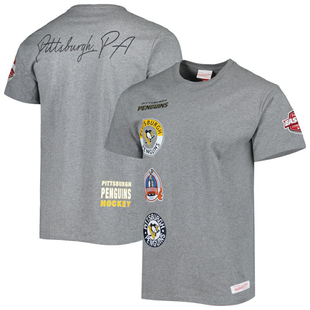 Pittsburgh Penguins Mitchell & Ness City Collection T-Shirt Sale